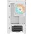 GIGABYTE C201 Panoramic ICE Mid Tower Gaming Case, Full-size tempered glass side panel, Detachable dust filters, Includes 3 ARGB fans, White
